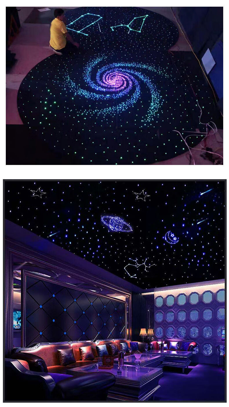 名普维 星空顶满天星家庭影院影音室天花板光纤氛围灯科技馆展厅星空