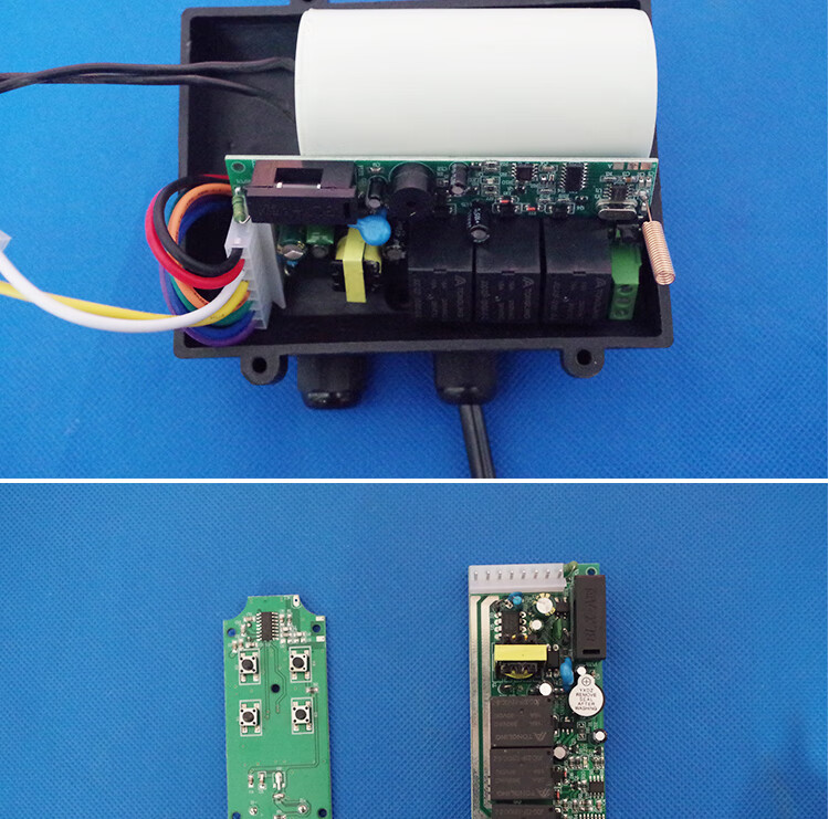 微型電動葫蘆無線遙控器家用小型吊機遙控220v提升機控制手柄 普通款