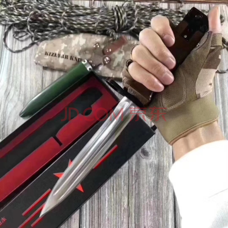 56式三菱1刺军棱军八一刺皮套刀原厂鞘户外高强度防身收藏纪念品便携