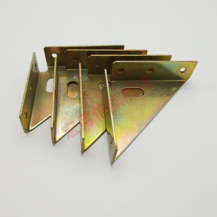 角码角铁直角固定片三角支架托架加厚三面固定角码角铁家具床角码床
