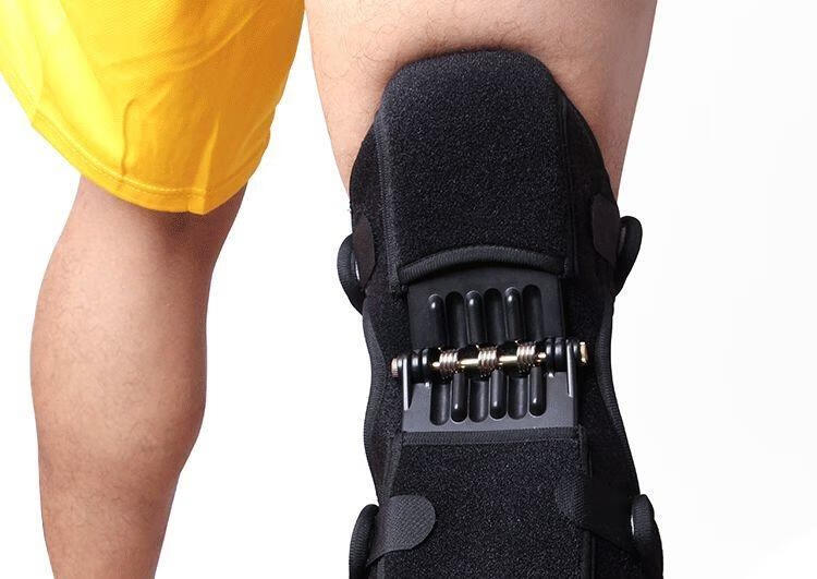 膝盖老年人腿部膝关节搬运机械运动辅助器支撑架三弹簧60kg助力1对装s