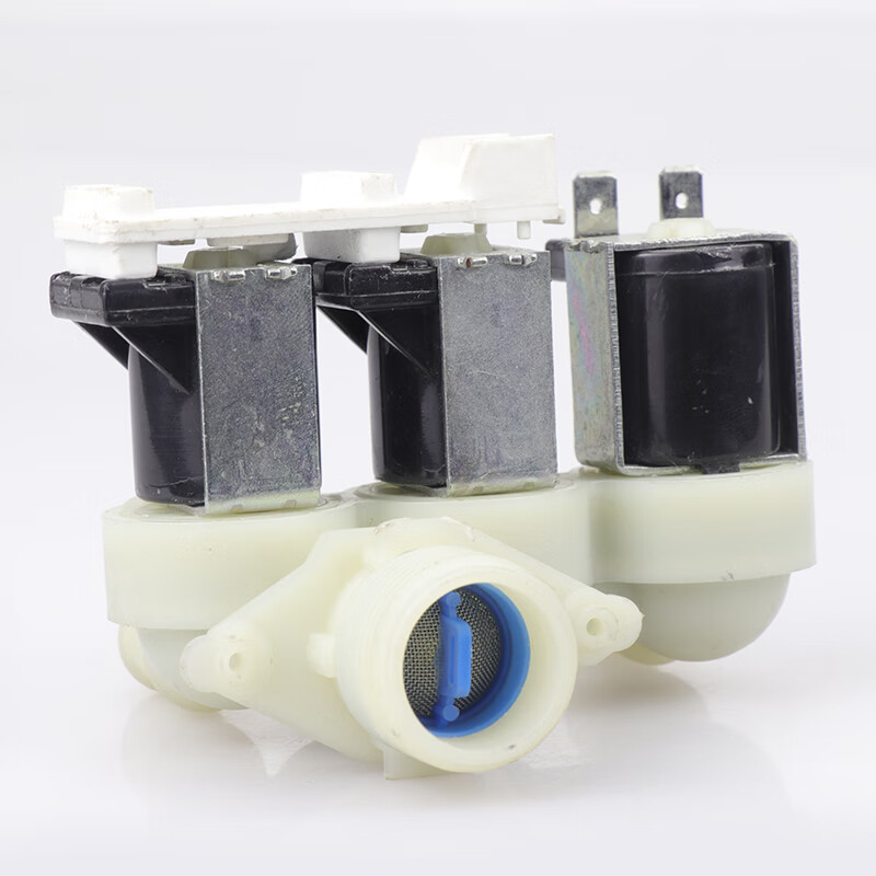 海信惠而浦容声滚筒洗衣机进水阀门电磁阀fcs90gfps270gfpe001g原装a