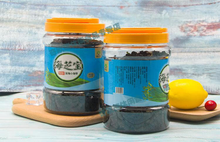 海芝宝鲜焙深海小海带120g荣成海之宝干海带昆布煲汤钙干货【图片