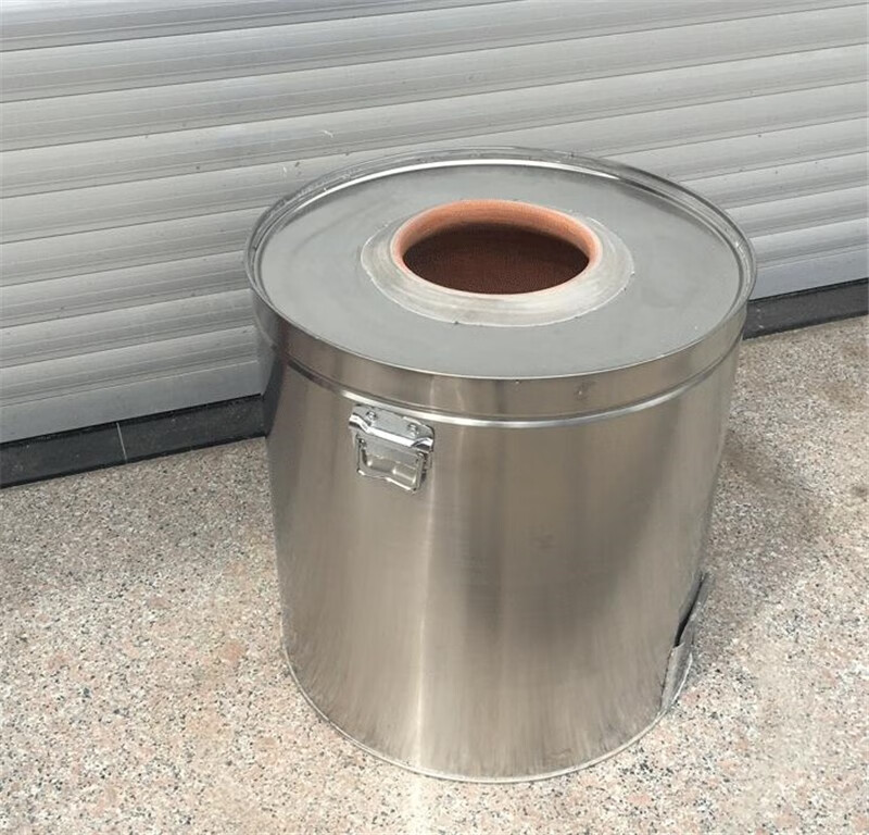 烧饼炉子摆摊商用老式锅盔红薯电热燃气打做烤饼木桶煤炭炉子7575木桶