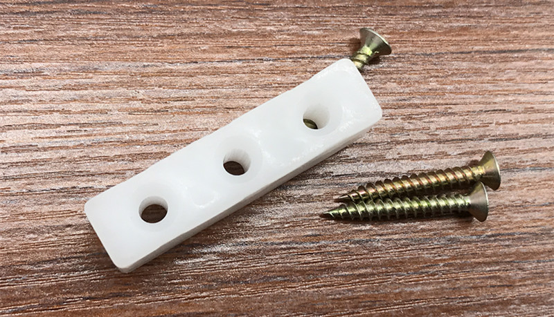 推拉门防撞块10个铝合金移门窗防撞锁块尼龙实心塑料块医院酒店推拉