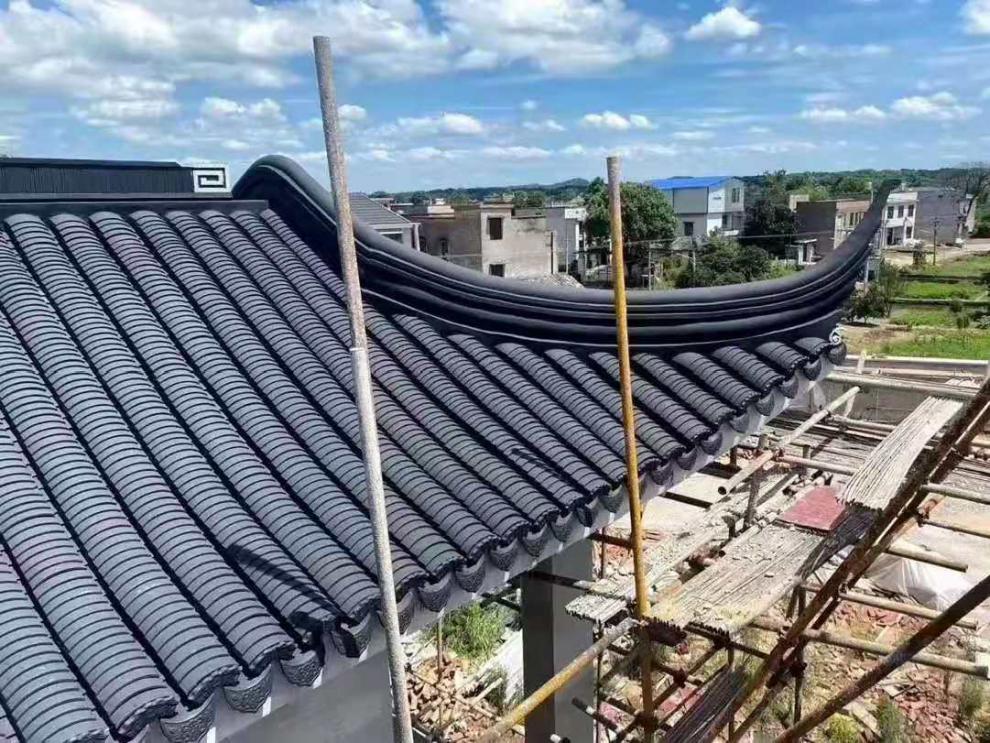 适用青砖青瓦砖雕水漆屋面瓦翻新仿古建筑用瓦面水漆涂料5斤起拍 中灰