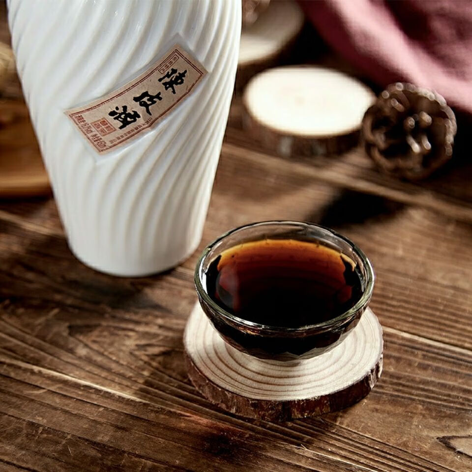 东台陈皮酒 鹤兴陈皮酒经典醇香4瓶礼盒装甜型黄酒东台特产手工精酿