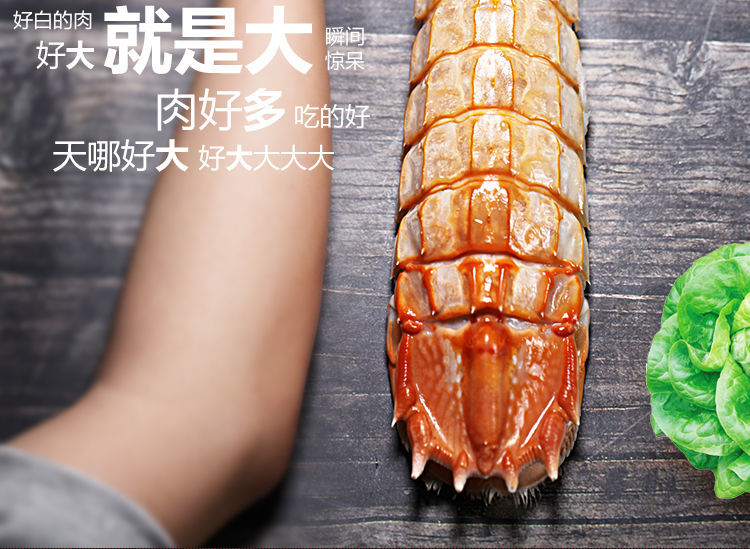 特大皮皮虾鲜活熟冻巨型虾手臂大虾富贵虾冷冻濑尿虾大虾姑爬虾子250g