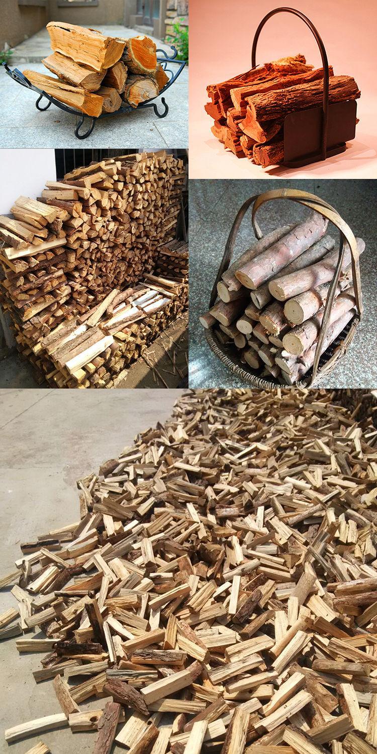 篝火木 户外烧烤木柴篝火松木柴火野炊灶壁炉硬木柴客厅装饰柴 篝火木