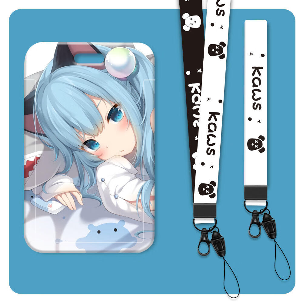 fgacct 猫羽雫卡套公交卡套学生卡套饭卡套厂牌工牌校卡套二次元日漫