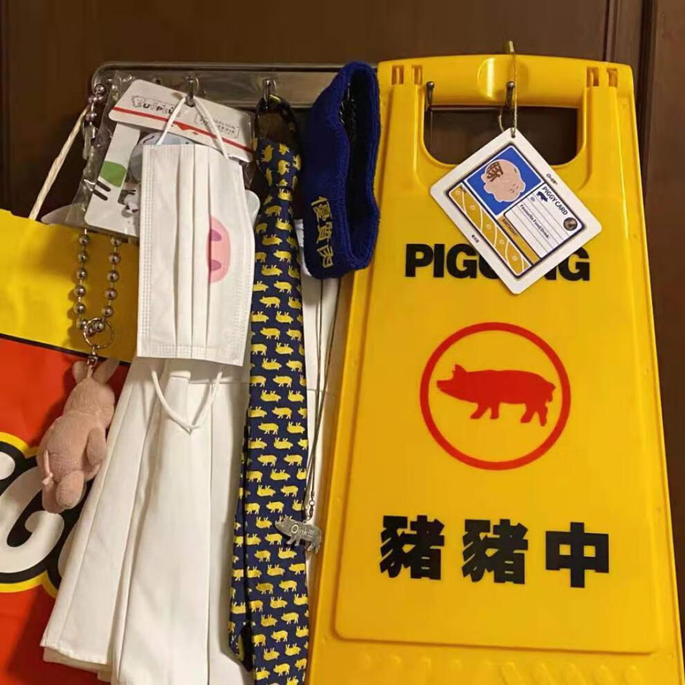 lucaly新品猪鼻子口罩同款猪猪口罩可爱少女心卡通三层印花小猪口罩