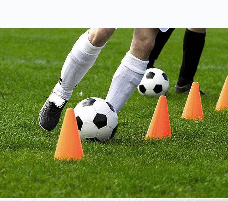 足球雪糕桶足球训练器材标志桶圆锥桶雪糕筒标志碟盘篮球训练障碍物辅