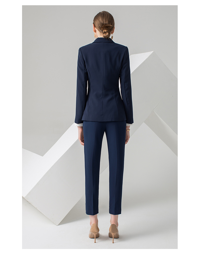 杜莎菲尼(dosrfini)品牌总裁西服职业正装女套装ol商务气质西装外套