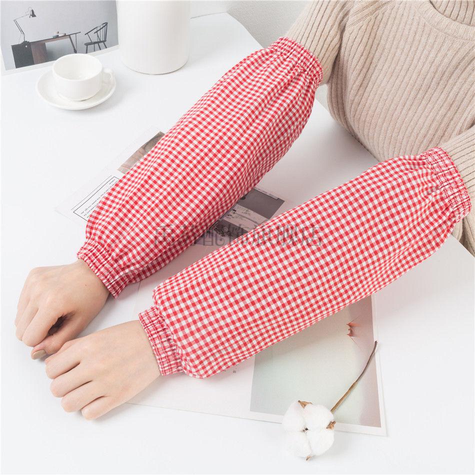 禹芬棉袖套1235双装成人长款加大春夏手臂套男女加厚工作护袖2双装