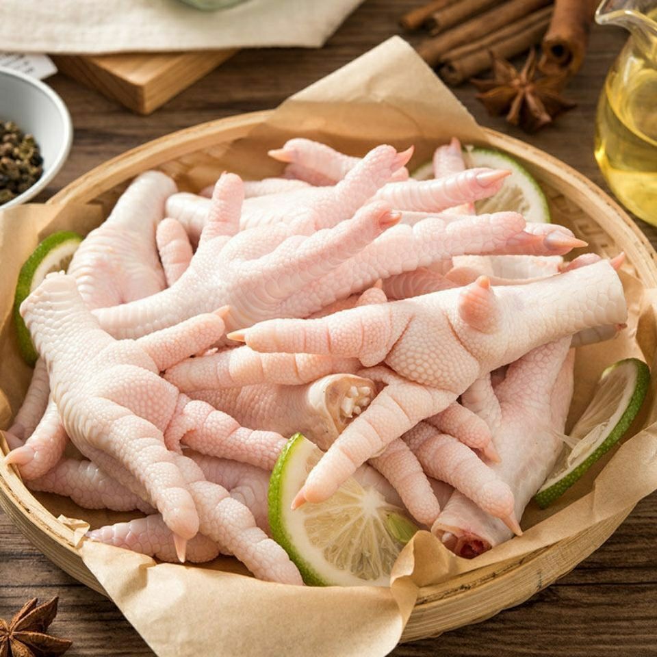 养土鸡爪巨大凤爪肉鸡爪批发泡椒凤爪 鸡爪4斤装(高品质)【图片 价格