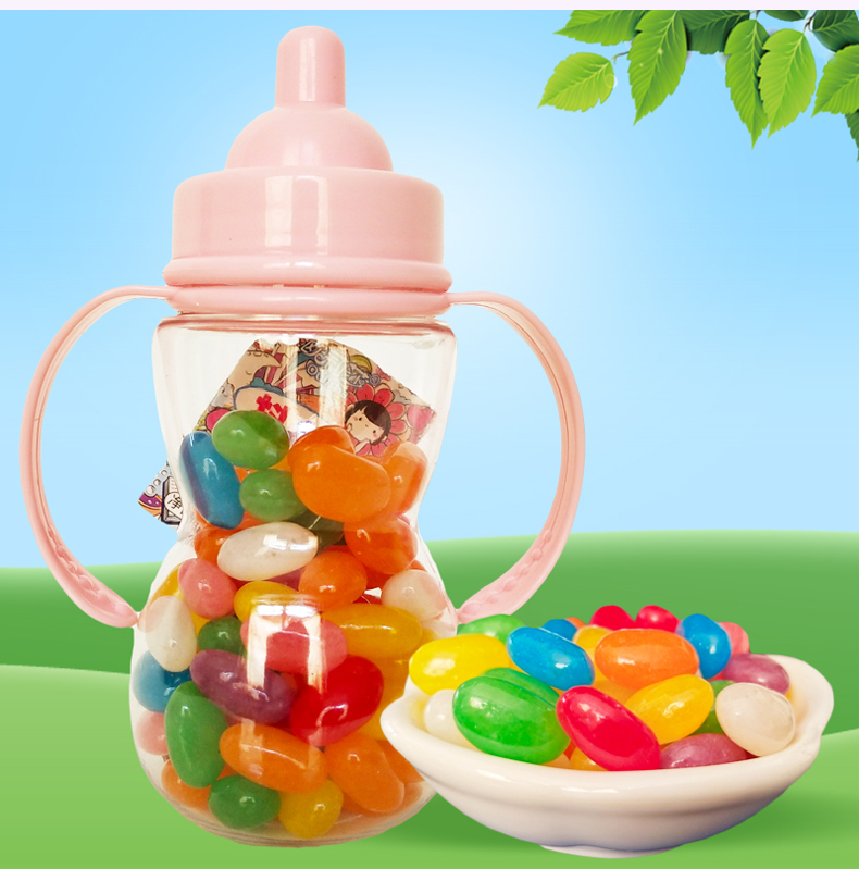 欧莉莎奶嘴糖口哨糖彩虹软糖泡泡糖超市小店零食品儿童糖果酸糖发 多