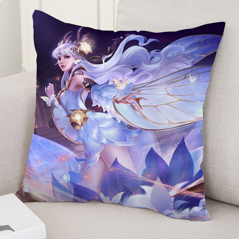 王者荣耀抱枕至尊宝王者荣耀抱枕被子两用鲁班星空梦想韩信宝空调被