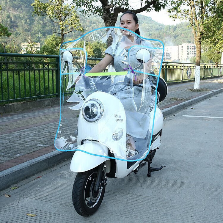 适用于适用于电动车挡风板 小型电动车透明挡风板开口防风新国标电瓶