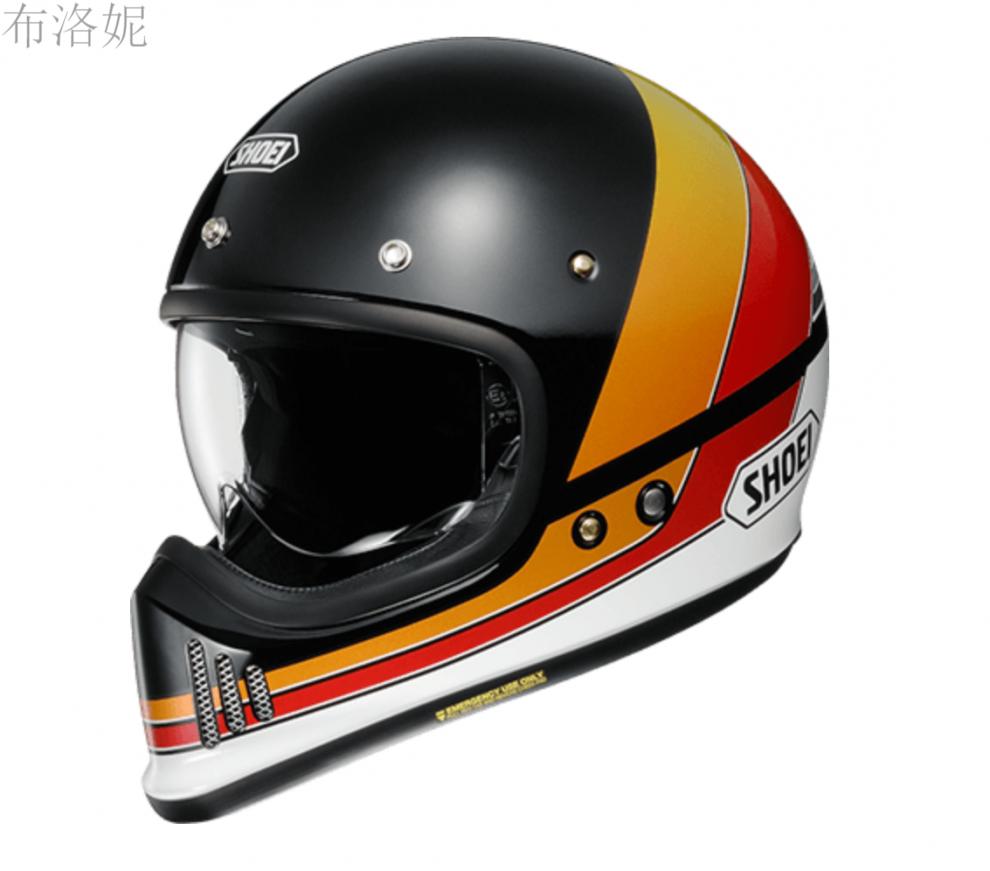 日本进出口shoei ex zero复古全盔男女越野摩托车电动车成人骑行头盔