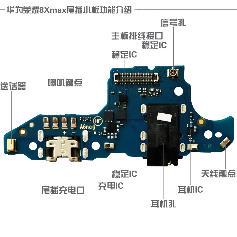 荣耀6x主板排线【原装ic支持全功能】【图片 价格 品牌 报价】