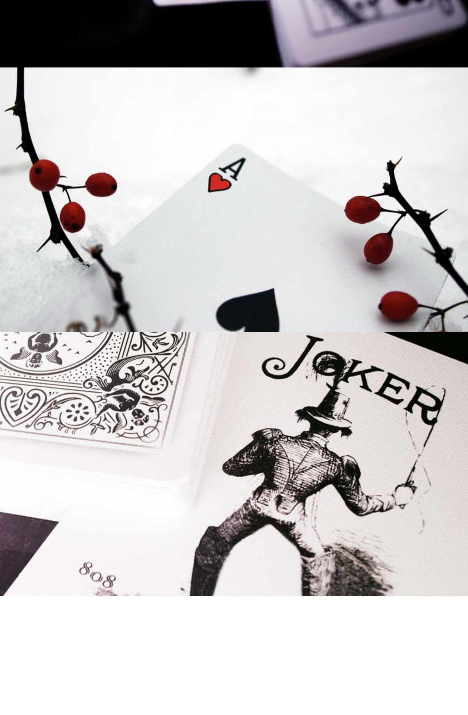 黑幽灵白幽灵单车扑克牌进口收藏花切ellusionist 黑幽灵单车牌 幽灵