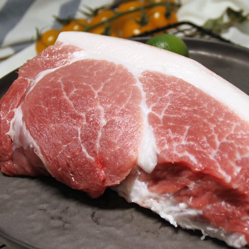 精气神国产黑猪肉馅400g冷冻约70瘦肉馅馄饨馅包子馅饺子馅肉丸子馅料