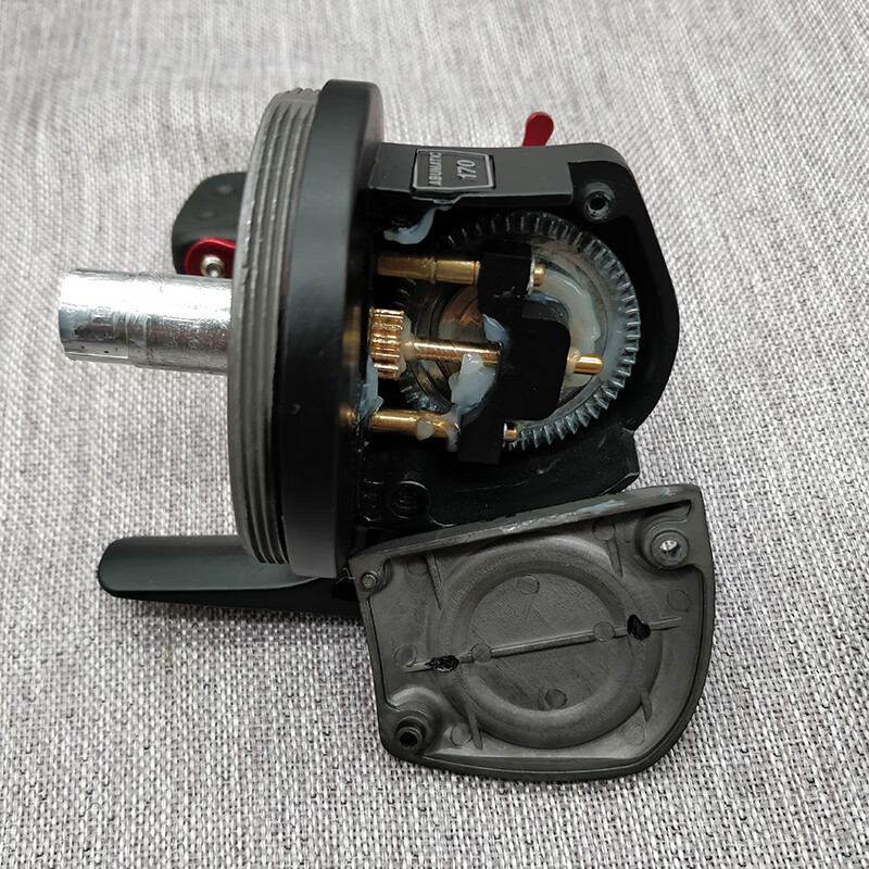 abu garcia阿布matic射鱼轮封闭式渔轮鱼镖轮打鱼轮弹弓轮金属渔轮