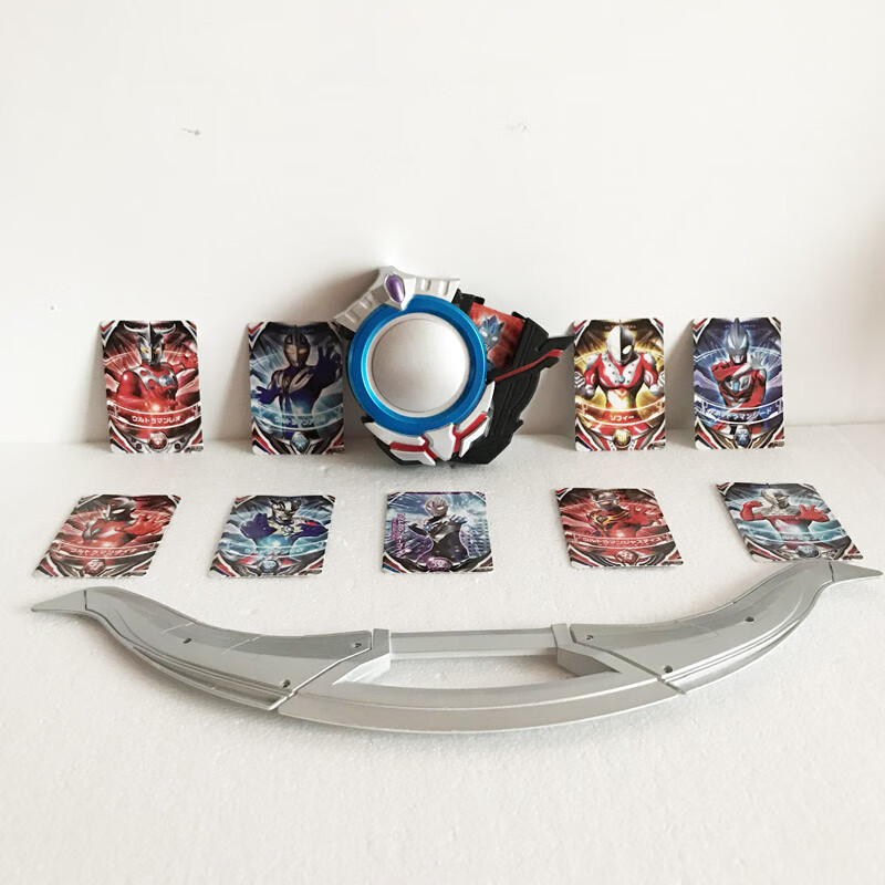 欧布奥特曼卡片收纳盒圆环变身器 奥特融合卡盒 男孩玩具卡牌全套男生