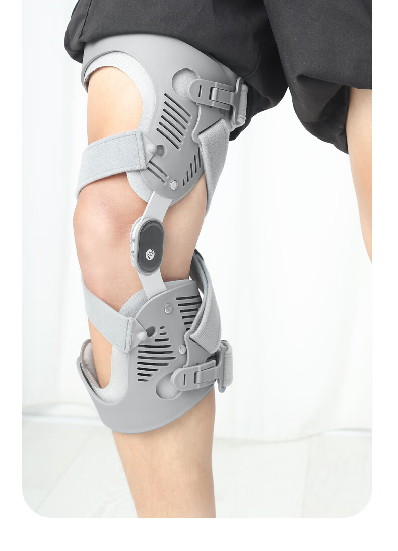 膝关节免荷护膝支具支撑膝盖疼痛半月板软骨磨损固定减压 左腿 s