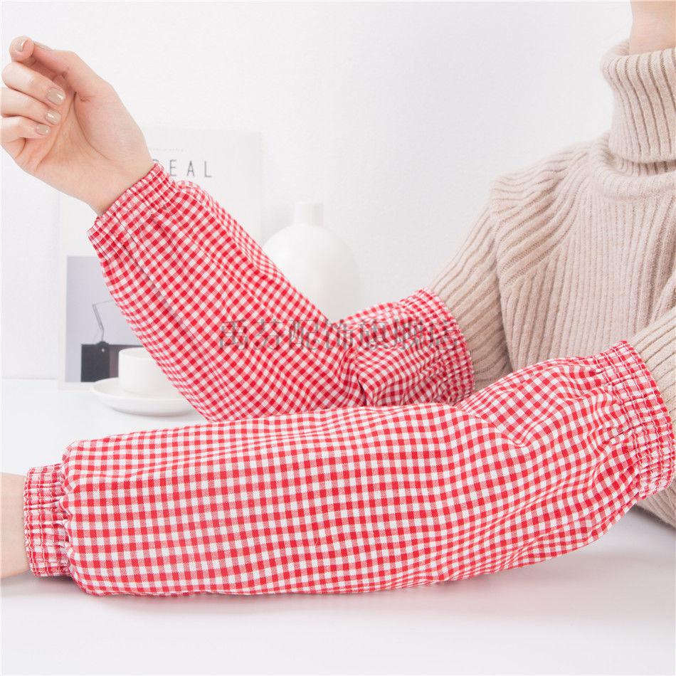 禹芬棉袖套1235双装成人长款加大春夏手臂套男女加厚工作护袖2双装