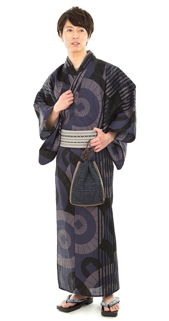 日本人穿的衣服男士传统正式和服浴衣腰带套装长袍浴袍家居服旅拍服饰