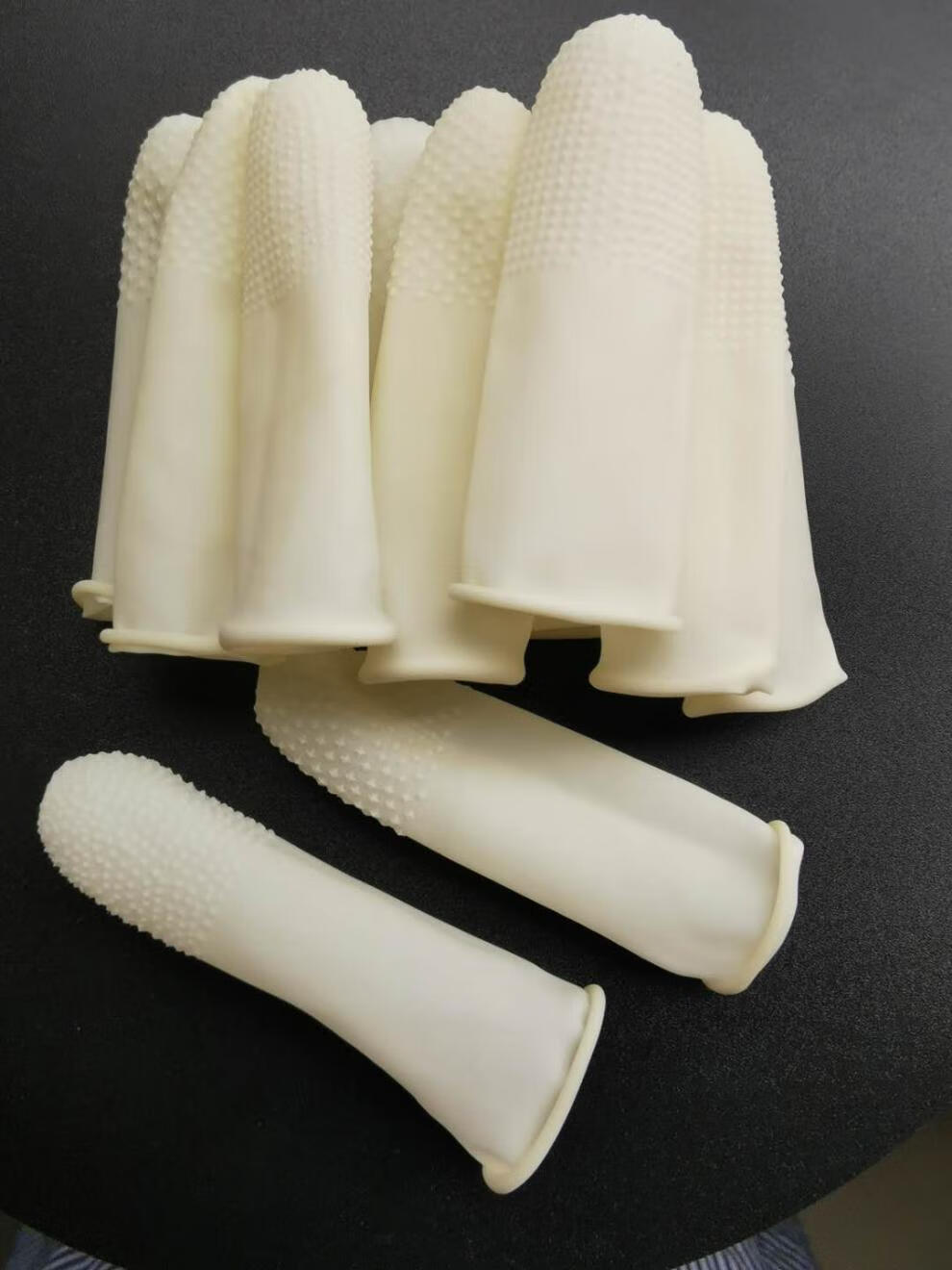 60navcon大拇指保护套加厚耐磨防滑橡胶工作手指头一次性乳胶指套