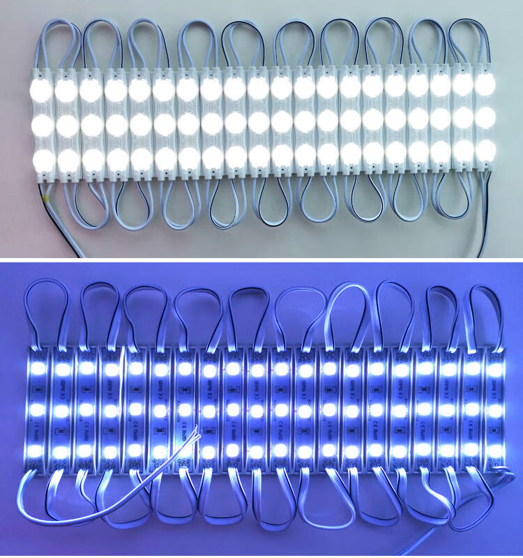 led模组灯条发光字灯片光源防水6314贴片6409灯珠12v高亮广告灯箱