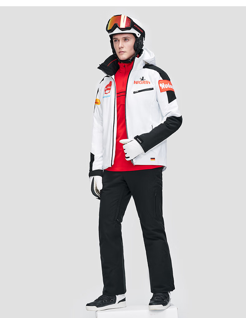ski 男子滑雪服 d1411ssj40 白色-wt m (170/92a)【图片 价格 品牌