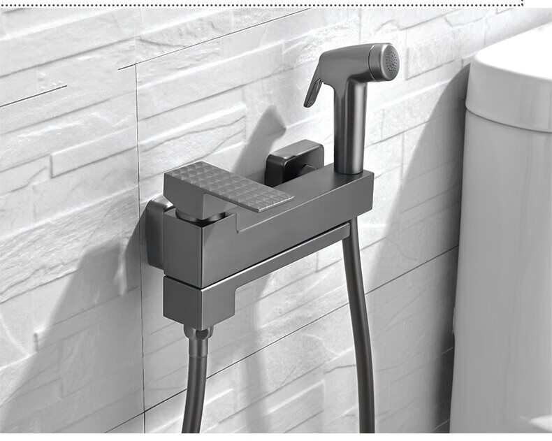 科勒(kohler)全铜加长浴缸水龙头冷热淋浴龙头花洒套装妇洗器喷头枪