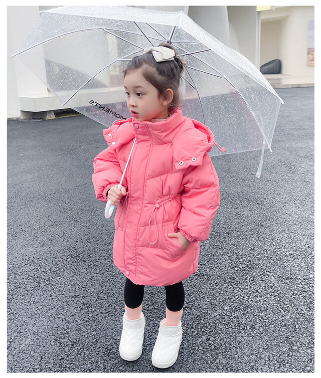 适合1-12岁小孩子小女孩子穿的棉服女童宝宝棉衣中大童棉袄加厚童装