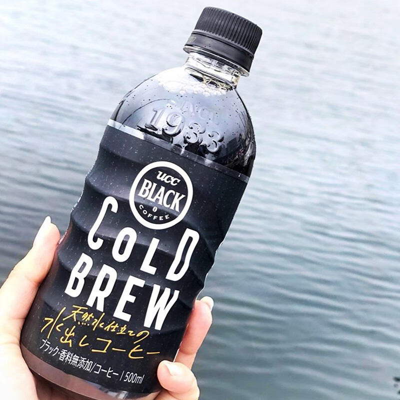 悠诗诗(ucc)进口 冷萃黑咖啡饮料500mlx6瓶 无脂低温萃取 【蓝山综合