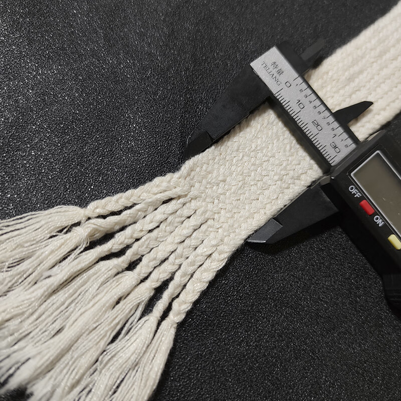 裤子抽绳手工编织宽腰带运动裤腰扁带纯棉粗卫衣服装辅料裤腰带绳子