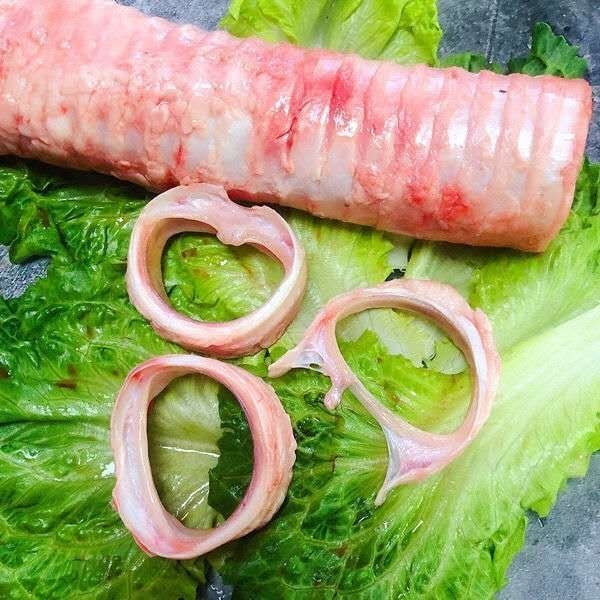 顺丰速运牛喉管新鲜本地小黄牛牛气管新鲜现取生鲜林诺新威10斤牛气管