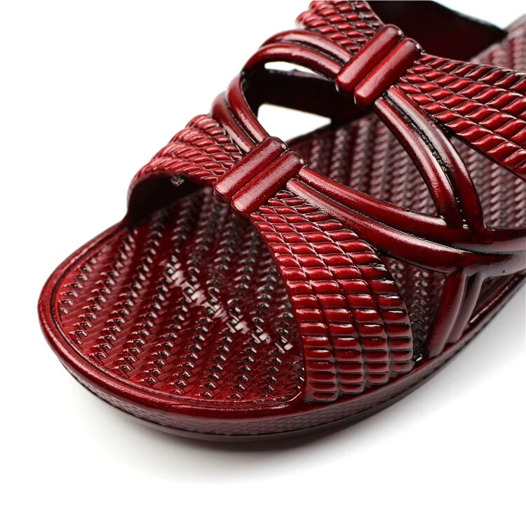 上海回力凉拖鞋上海回力中老年人凉拖鞋妈妈爸爸夏防滑室外油拖鞋女士