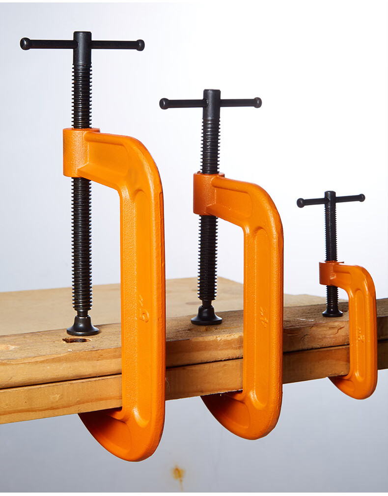 g字夹木工夹子重型强力固定夹c型木工快速夹紧器f型木工夹多功能 g字