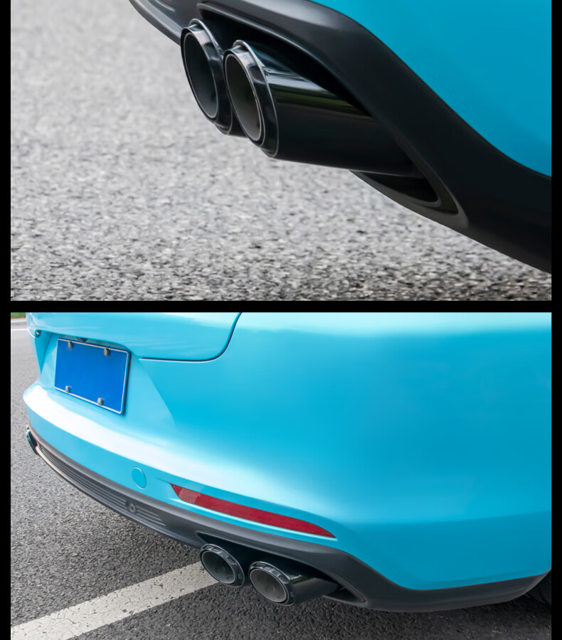 21款保时捷帕拉梅拉卡宴macan718尾喉运动排气三层四出turbo1721款