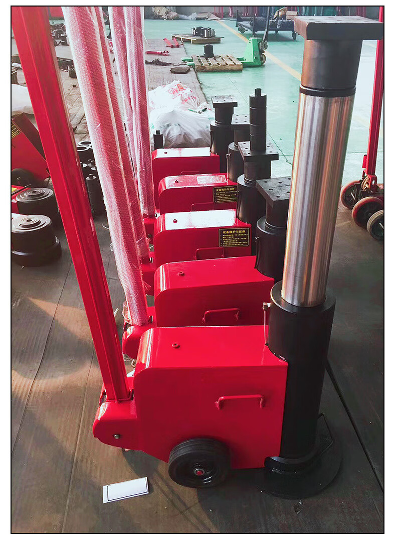 气动液压千斤顶 80吨100吨大车重型卡车加高液压顶高机 80吨【图片