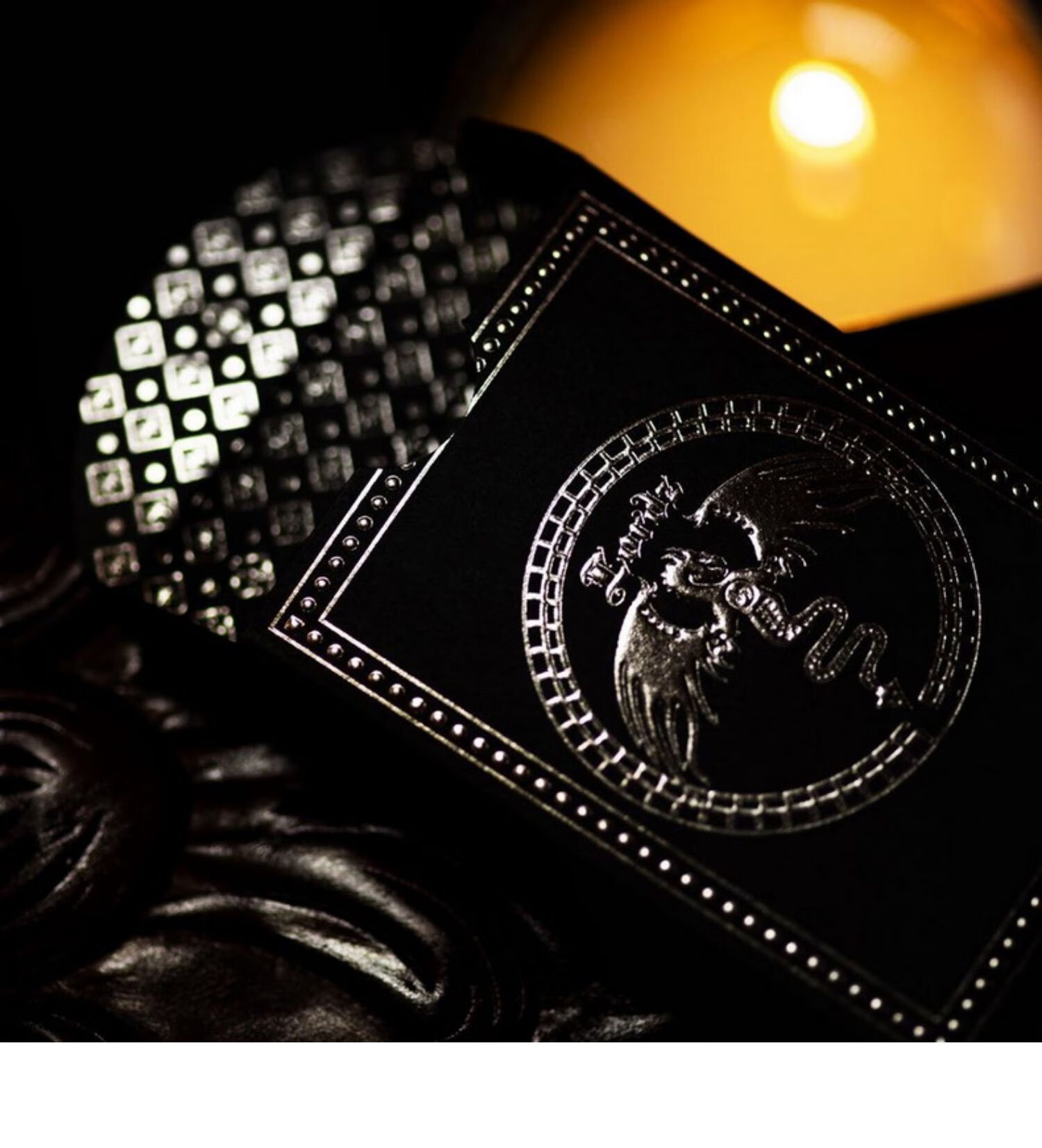 烫金进口收藏创意花切扑克牌lordz紫色黑暗领主devoxcm