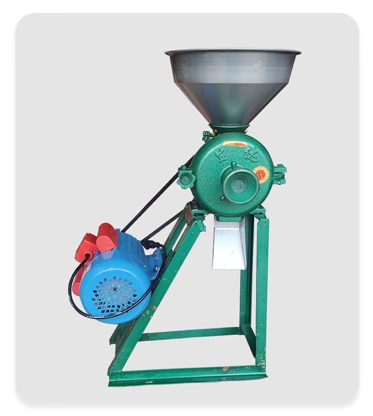 2021新款150型磨粉机五谷杂粮研磨粉碎机家用干湿两用大米黄豆磨浆机