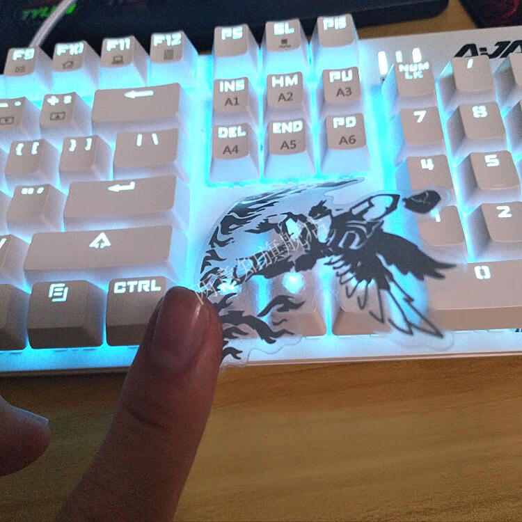 csgo泰坦全息贴纸新款csgo游戏周边贴纸印花金属全息高清泰坦高清贴