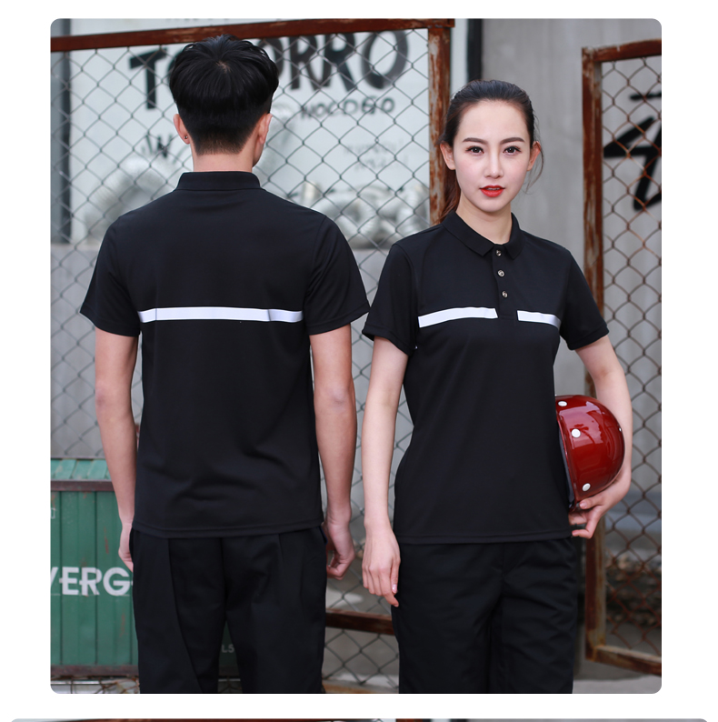 陈宣善奥迪工作服春秋夏季一汽奥迪4s店工作服套装男短袖汽修美容售后