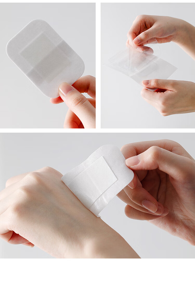 日本创口贴防水透气创可贴伤口止血贴急救贴脚后跟贴防磨脚贴 透明