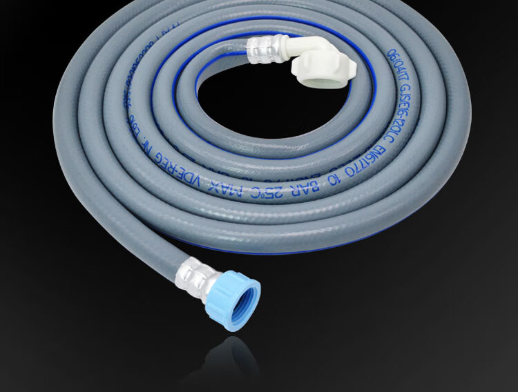 科勒京 定制适用美的洗碗机进水管 入水注水加长软管 4分螺纹接口华帝