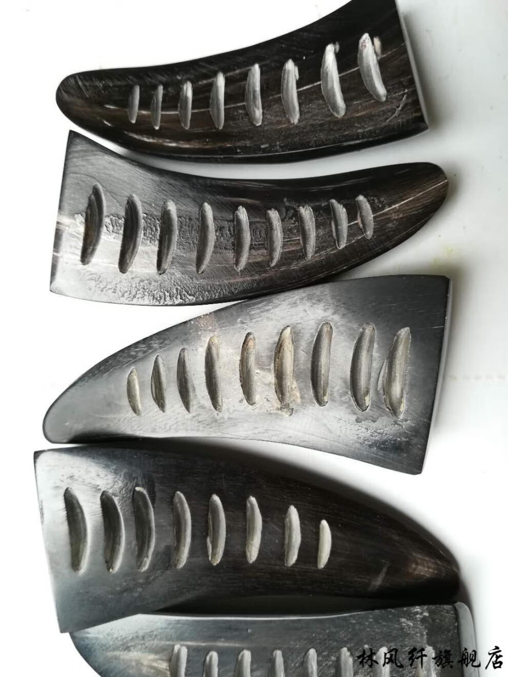 2022新款纯手工天然牛角圣杯卦 九宫八卦道教掷圣杯筊杯阴阳卦 消毒后